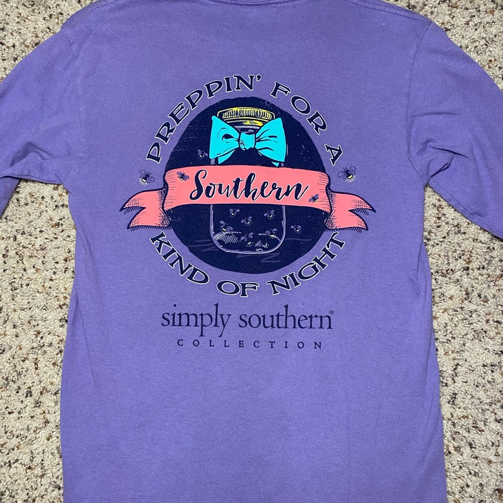 long sleeve simply southern tee